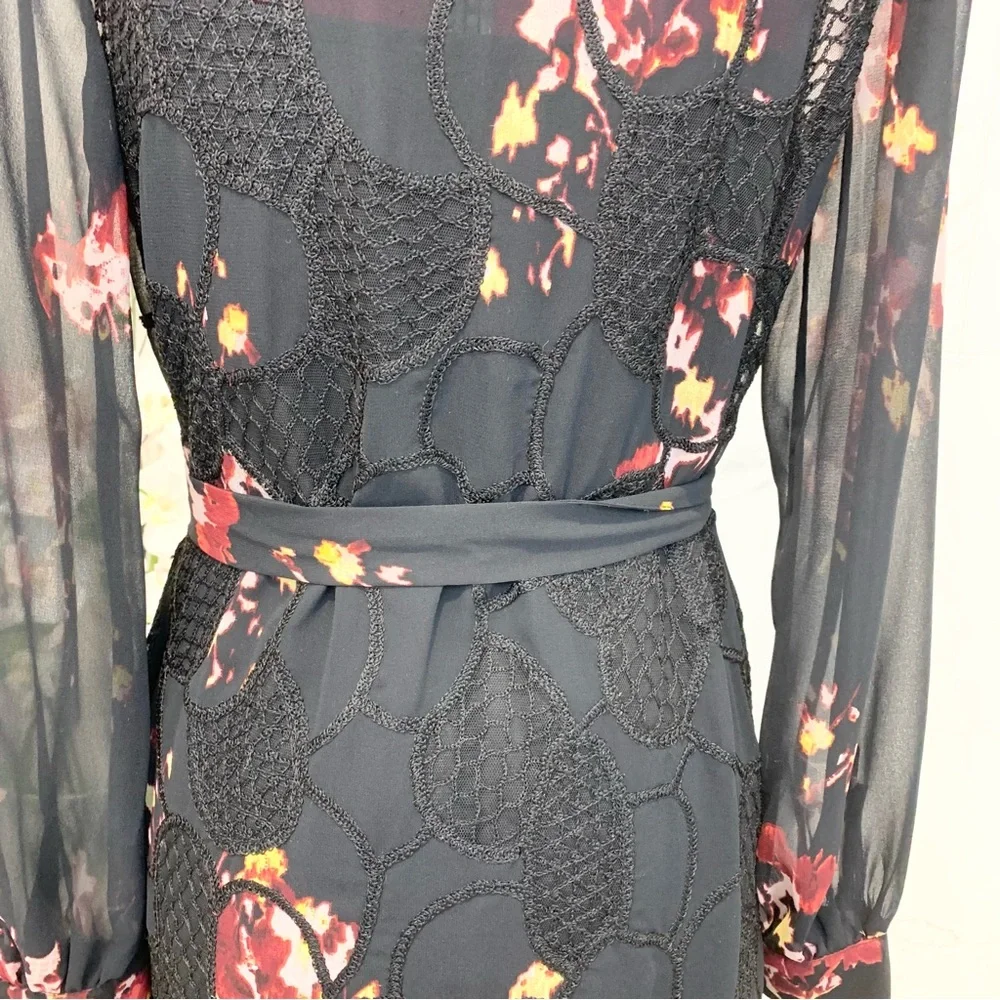 NWT Reiss Rakel Floral Mini Dress 2NWT - Picture 5 of 16